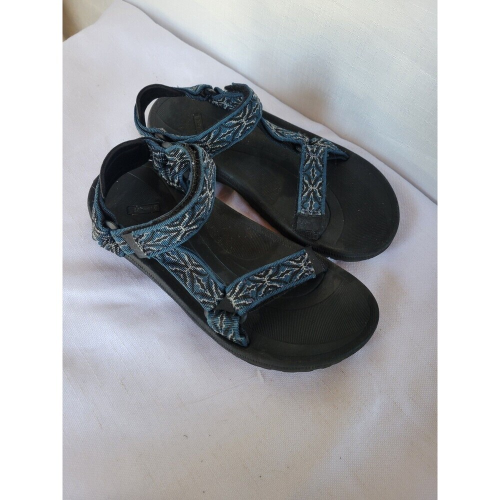 Teva Gladiator Boys Sport Sandals Size 5. Blue Lightweight Adjustable Straps